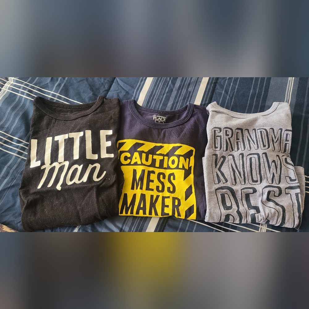 Gently used boys toddler shirts